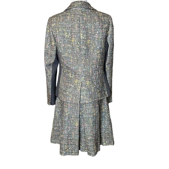 Trina Turk Multicolored 2 Piece Tweed Suit. Size 10 - Picture 9 of 15